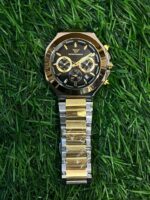 Emp🔥rio Arm🔥ni  dual tone chain black dial - Image 2