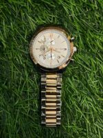 T🔥MMY HILF🔥GER  dual tone white dial watch for men's - Image 2