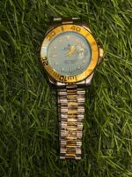 R🔥lex  dual tone chain watch tifny dial - Image 2