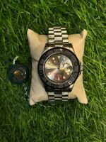 R🔥lex silver chain grey dial chain watch for men's