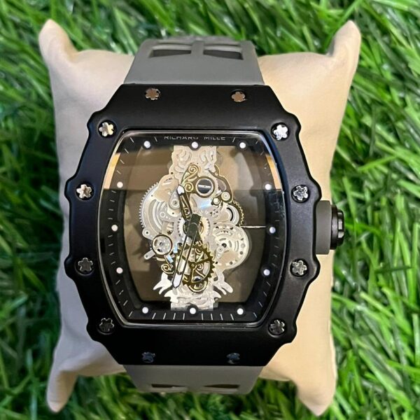 Rich🔥rd Mi🔥lie black dial watch for men